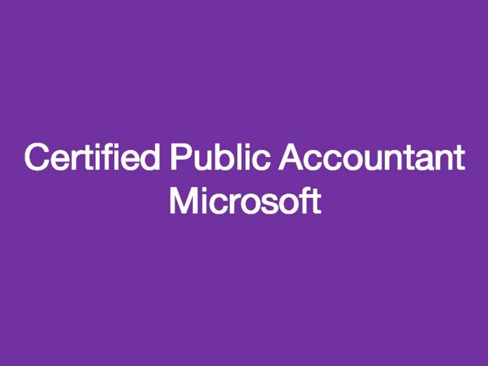 Certified Public Accountant Microsoft/students.ma